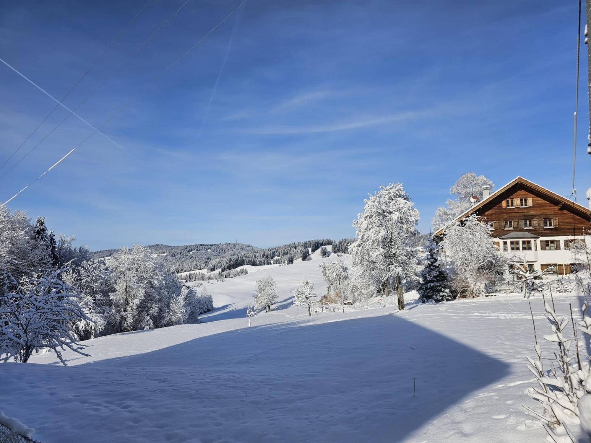Sonnen-Juwel - Hallenbad-Sauna-2 Getrennte Schlafbereiche-Direkt An Der Skipiste Missen-Wilhams Exteriér fotografie